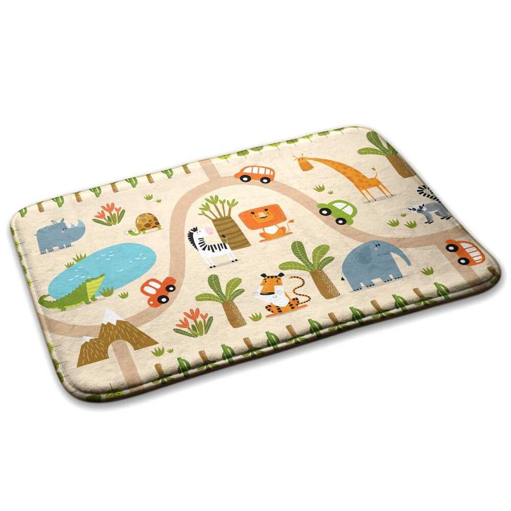 Koberec pre deti Zvieratá a autá