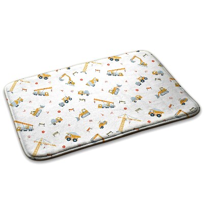 Koberec pre deti Stavebné stroje