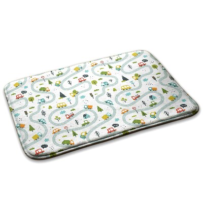 Koberec pre deti Autá na ceste