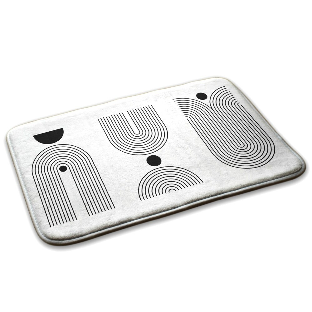 Koberec do kuchyne Geometrické vzory