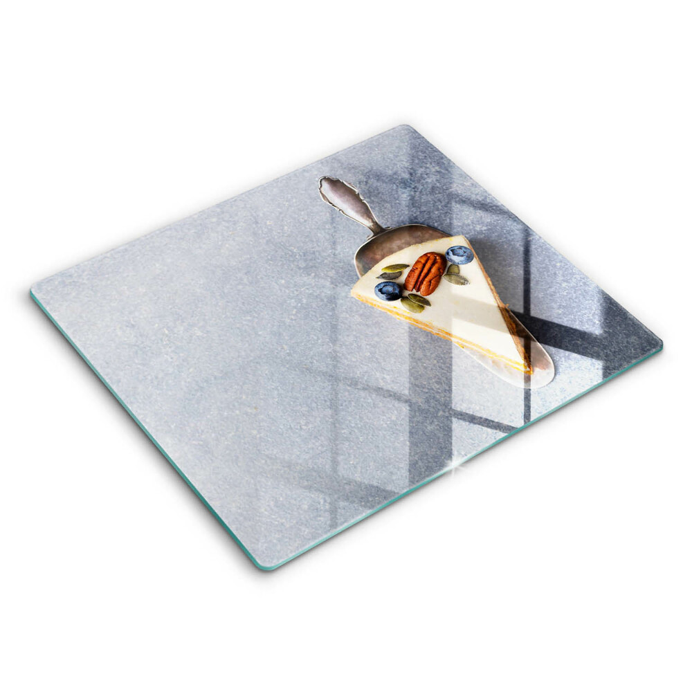 Doska na krájanie 60x52 cm Kúsok torty na servírovacej lopatke
