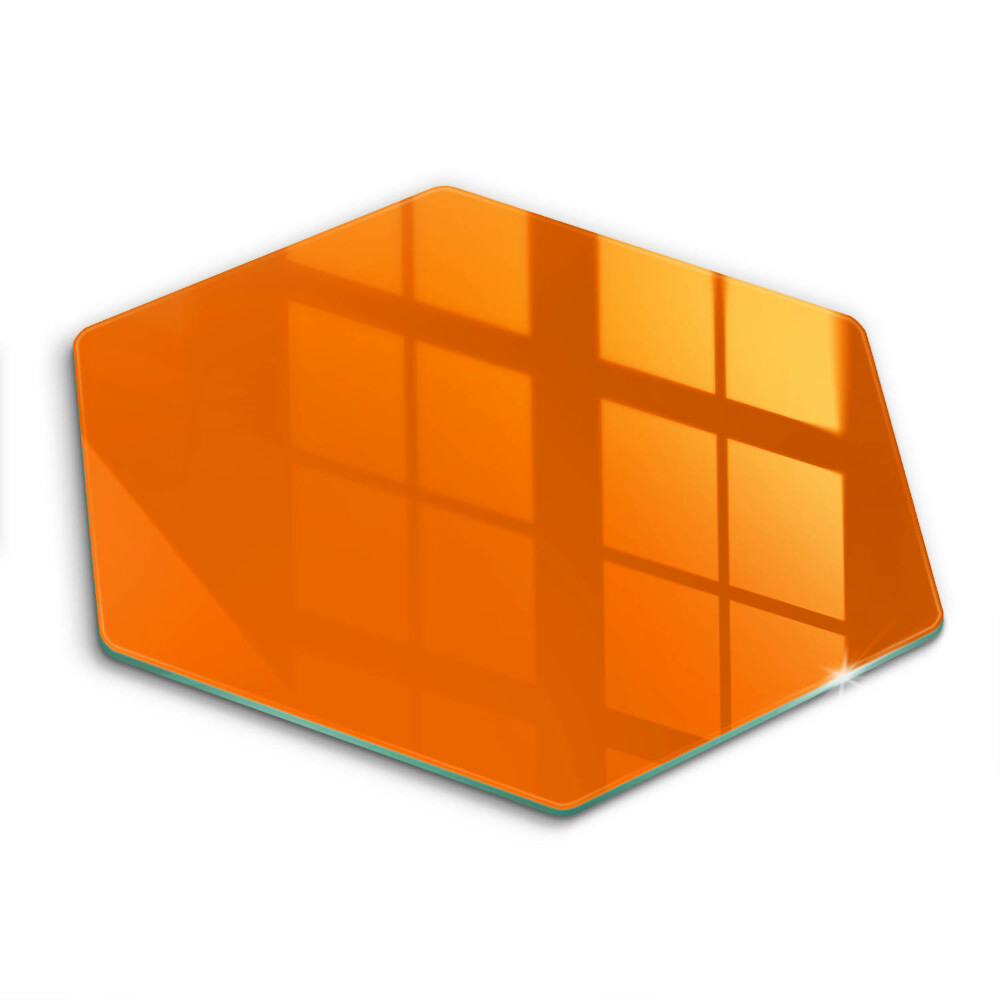 Doska na krájanie šesťhranná Oranžová farba 