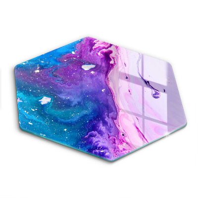 Doska na krájanie šesťhranná Nebeská galaxia snov 