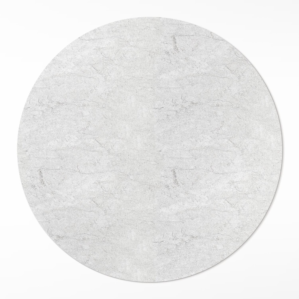 Okrúhly vinylový koberec Textúra betónu svetlý kameň