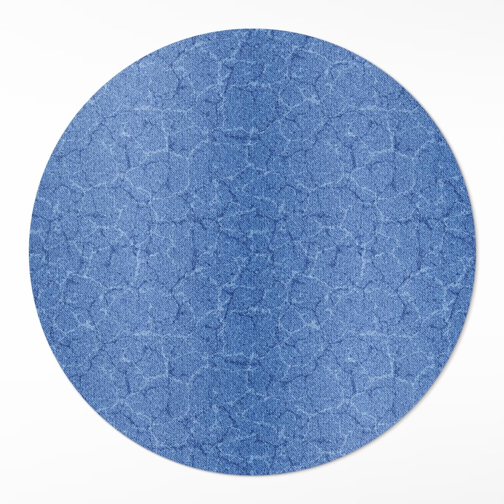 Okrúhly vinylový koberec Abstraktná voda popraskané pozadie