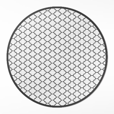 Okrúhly vinylový koberec Elegantná mozaika štýlové dlaždice