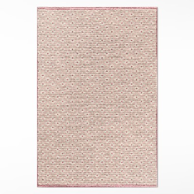 Vinylový koberec Ružový orientálny vzor imitácia látky