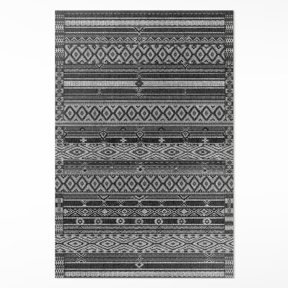 Vinylový koberec Malé kosoštvorce imitácia látky