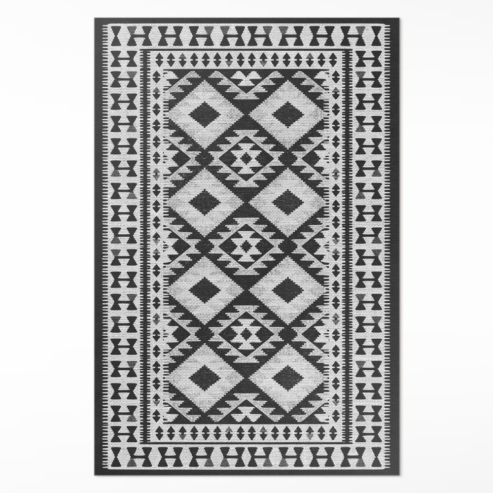 Vinylový koberec Retro vintage vzor imitácia látky