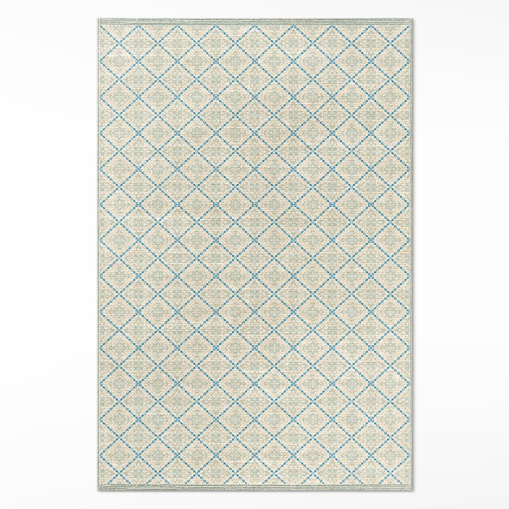 Vinylový koberec Geometrické línie imitácia látky