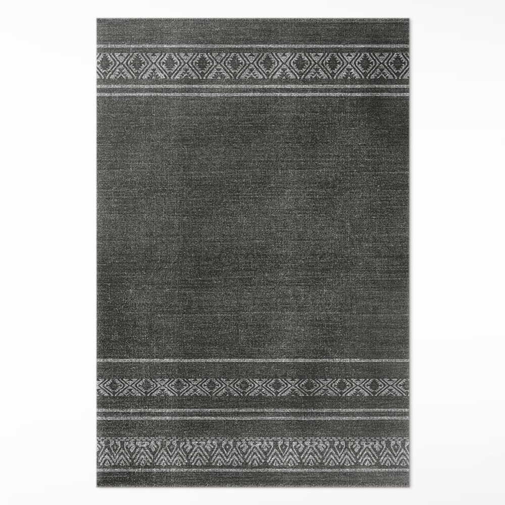 Vinylový koberec Africký vzor imitácia látky