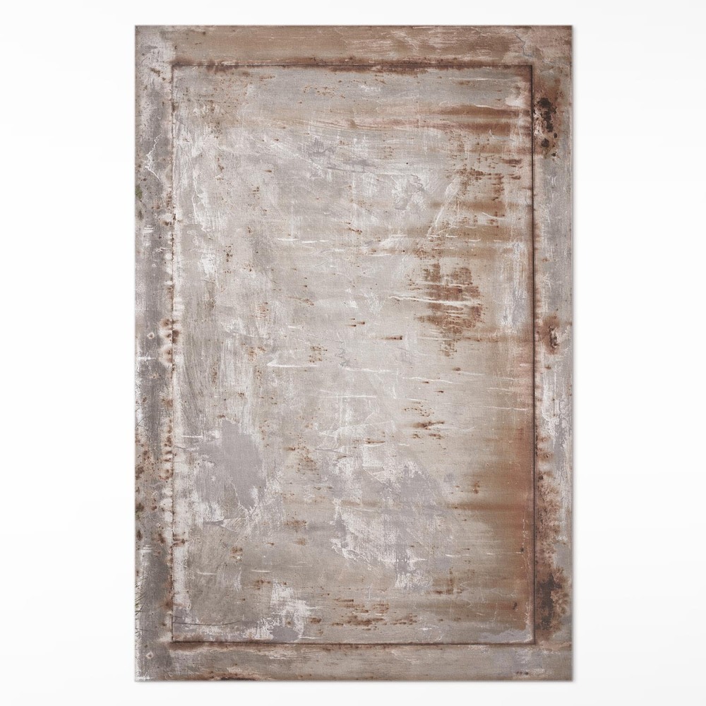 Vinylový koberec Zhrdzavený plech industriálny štýl