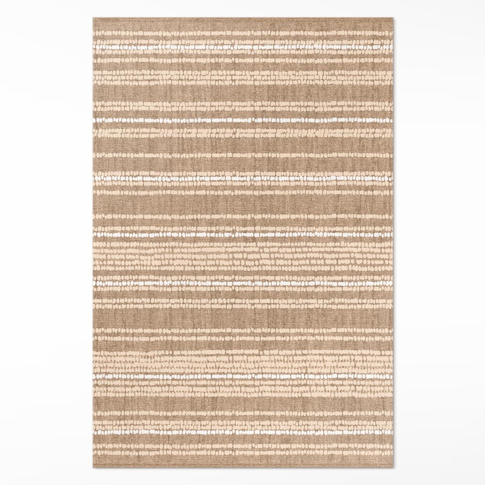 Vinylový koberec Béžová látka štýl boho vintage