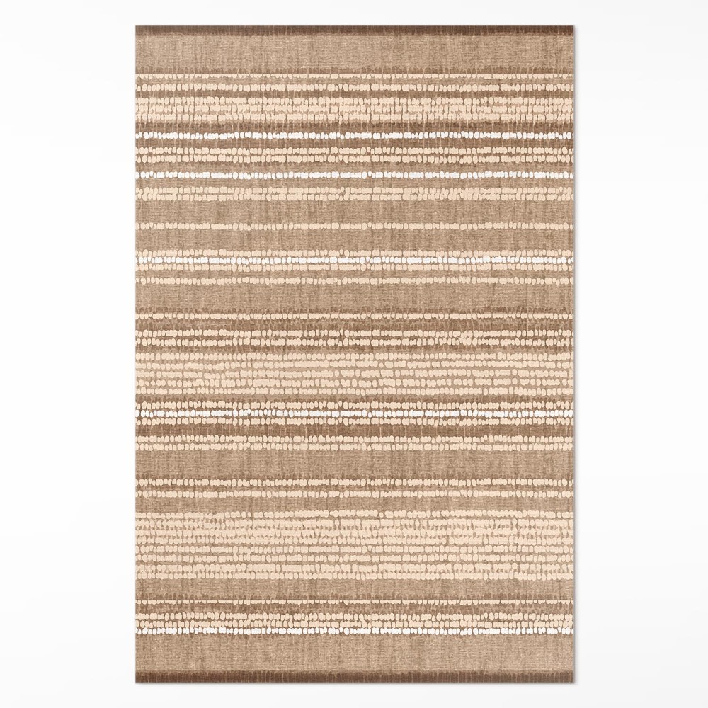 Vinylový koberec Hnedá látka štýl boho vintage