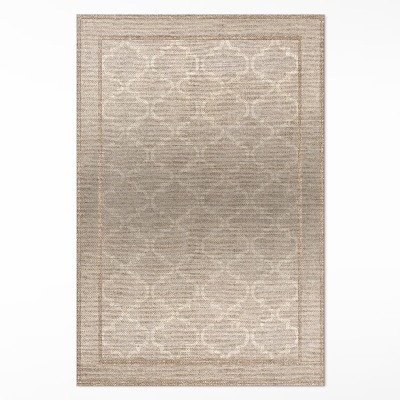 Vinylový koberec Marocký ďatelinový vzor imitácia látky