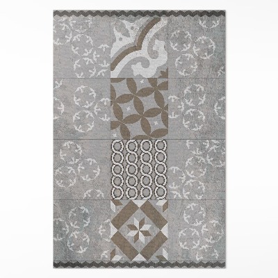 Vinylový koberec Ozdobné dlaždice staré kachličky