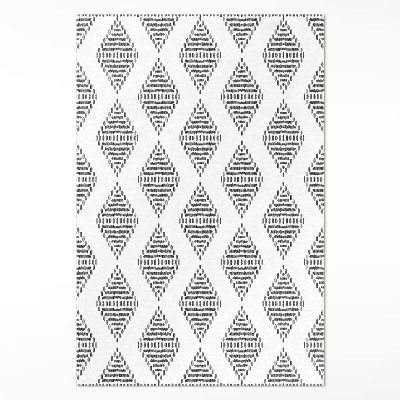 Vinylový koberec Geometrické kosoštvorce indiánsky vzor