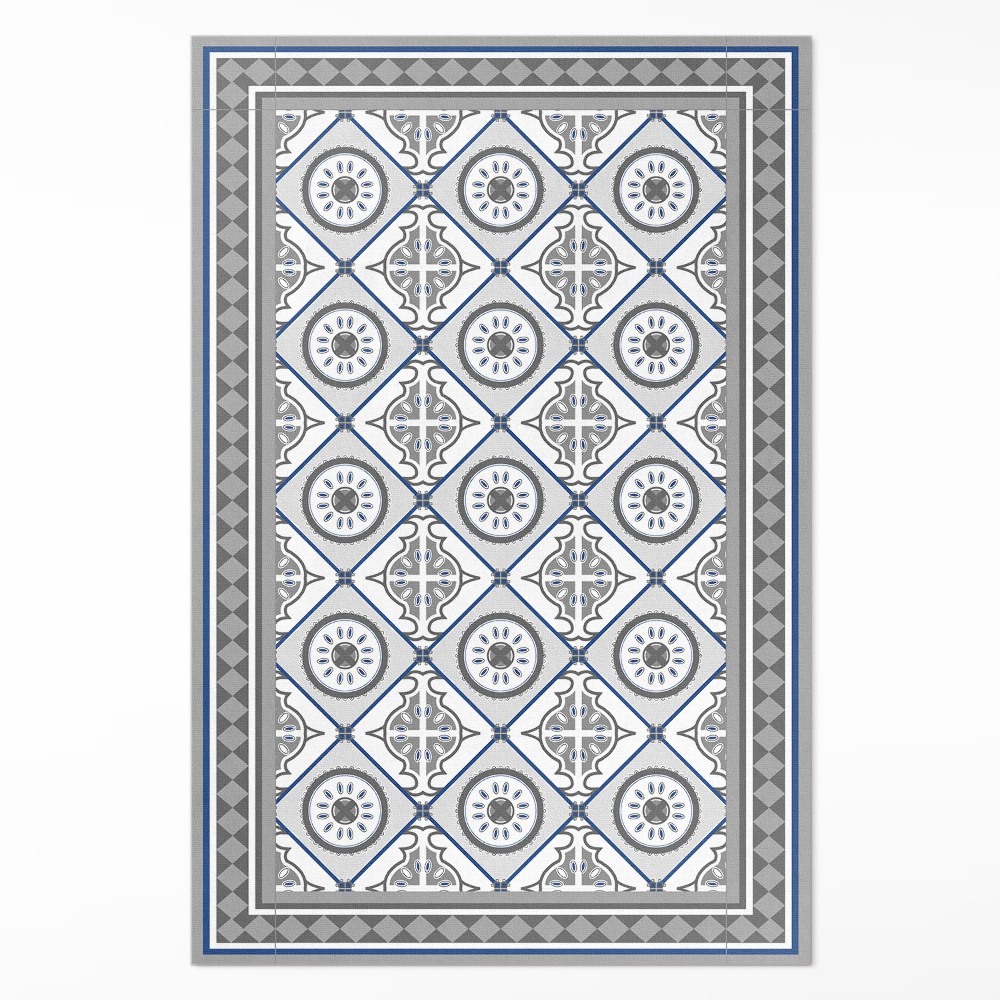 Vinylový koberec Geometrické kosoštvorce ornamentálne dlaždice