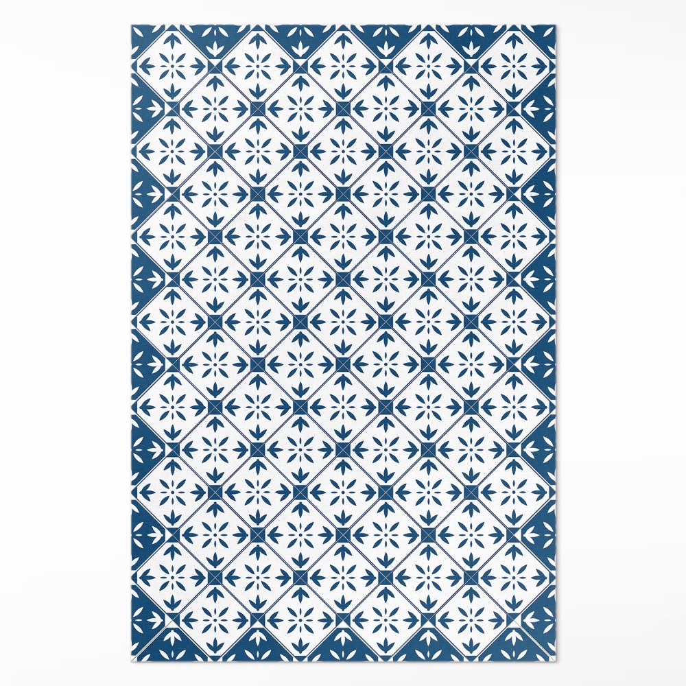 Vinylový koberec Kocka kosoštvorce dekoratívna mozaika