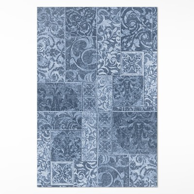 Vinylový koberec Antické dlaždice ošúchané obklady