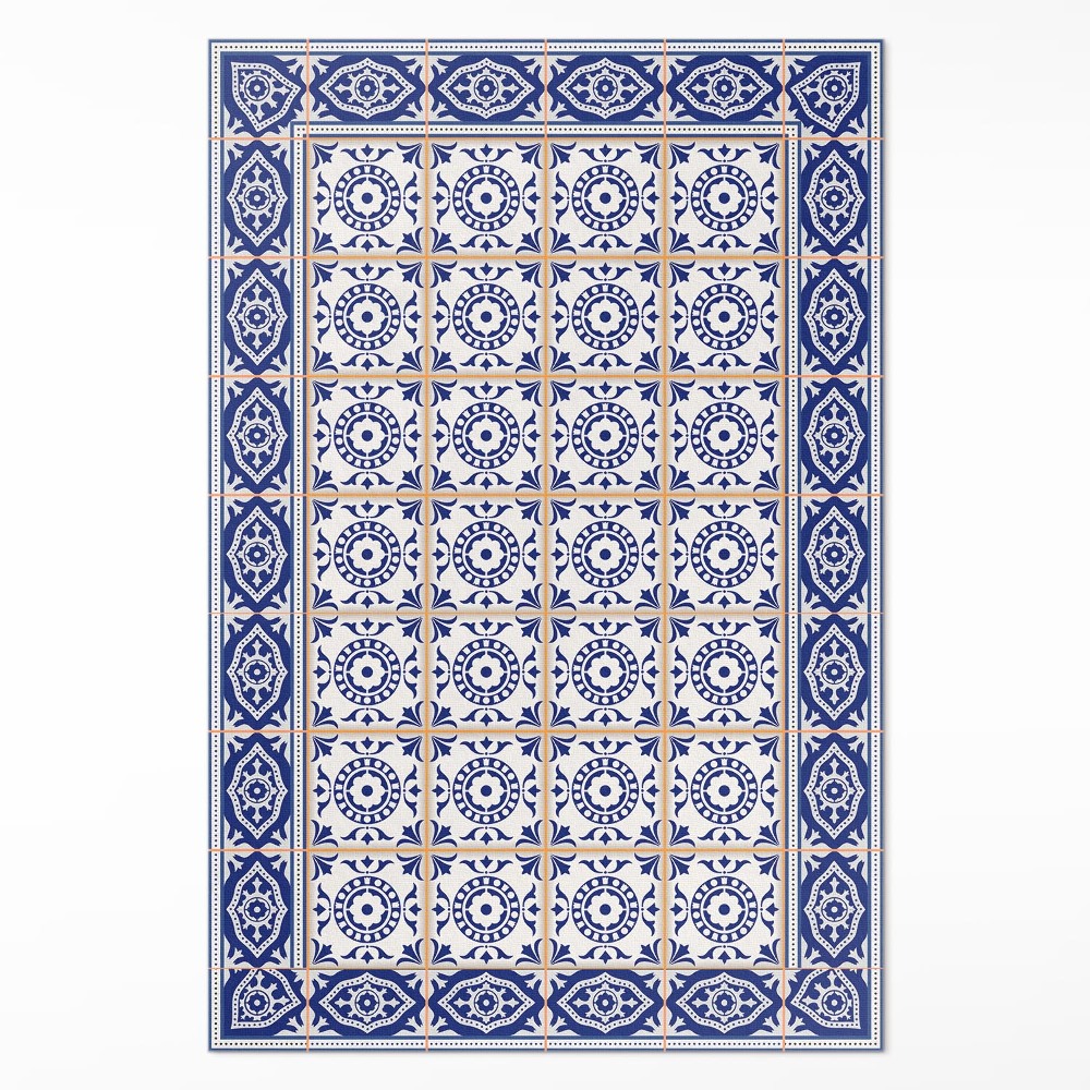 Vinylový koberec Grécke dlaždice dekoratívna mozaika