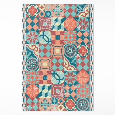 Vinylový koberec Portugalské retro ošúchané dlaždice