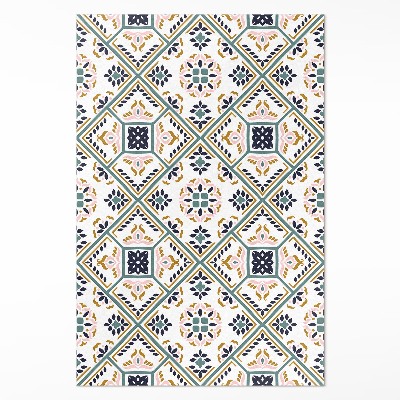 Vinylový koberec Geometrický dizajn vzorované dlaždice