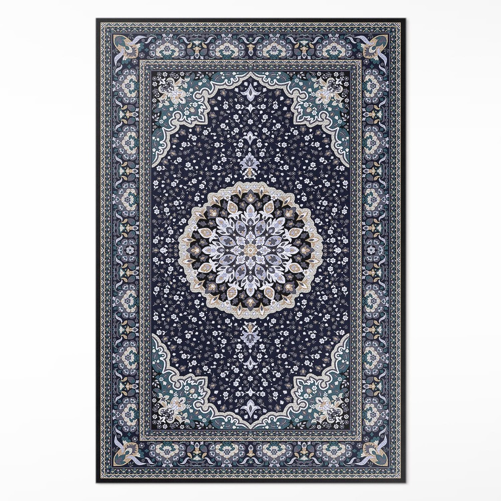 Vinylový koberec Mandala vzorované ornamenty