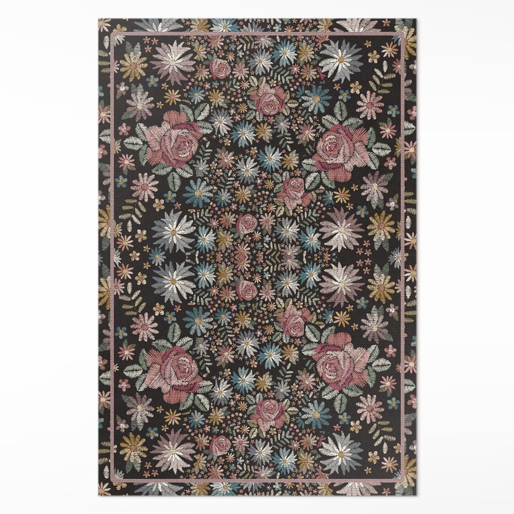 Vinylový koberec Drobné kvety na lúke