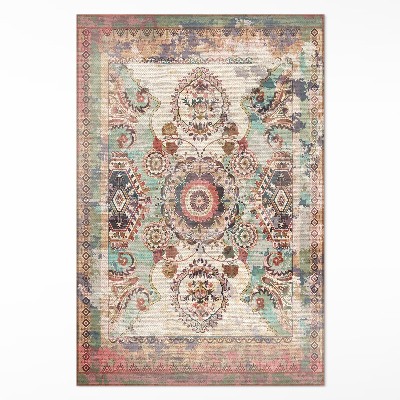 Vinylový koberec Farebný dekoratívny ornament