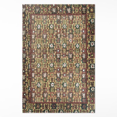 Vinylový koberec Vintage etno farebná mozaika vintage