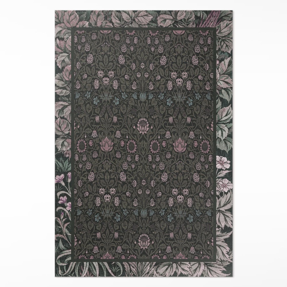 Vinylový koberec Kvetinový ornament William Morris