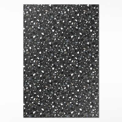 Vinylový koberec Gres tmavý ozdobný kameň