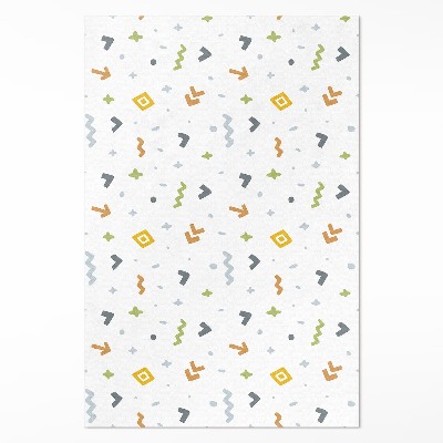 Vinylový koberec Pastelové ikony a tvary štýl boho