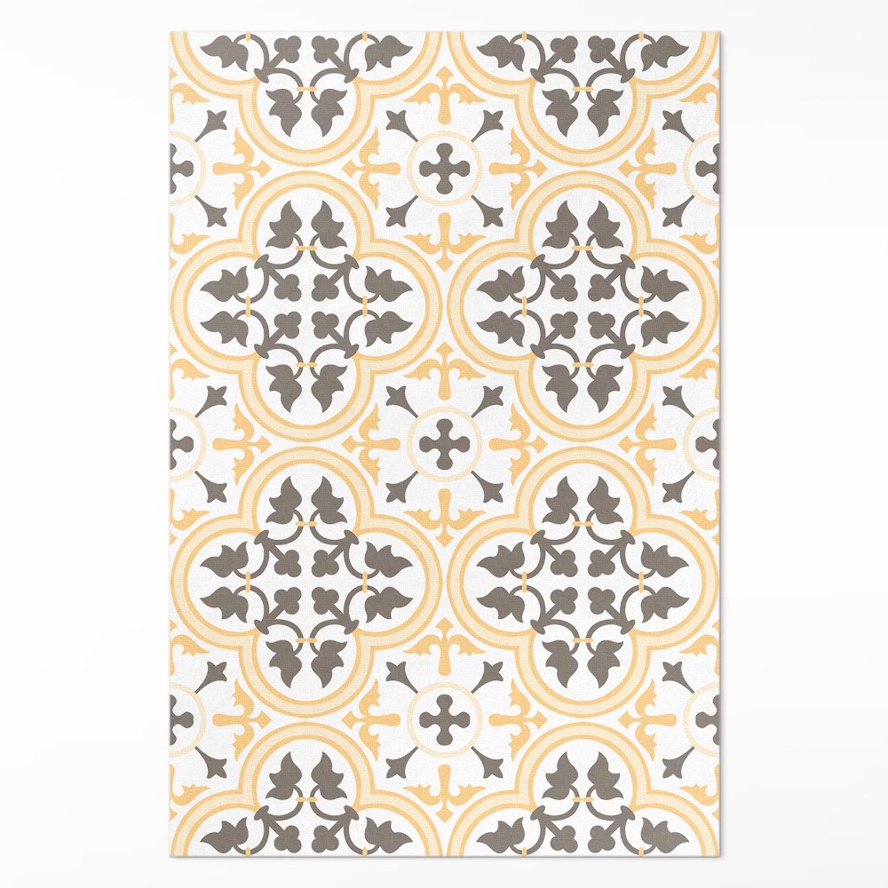 Vinylový koberec Portugalské dlaždice v letnom štýle