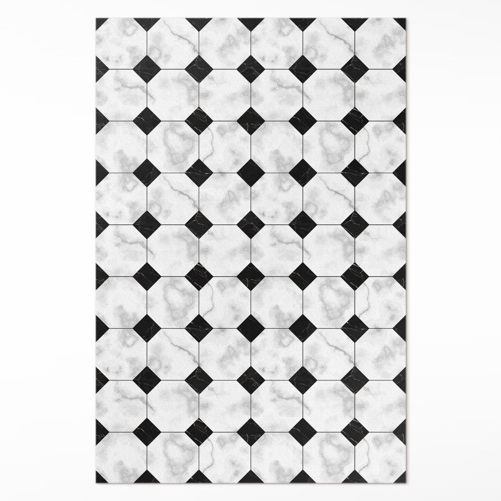 Vinylový koberec Módne mramorové vzorovanie dlaždice