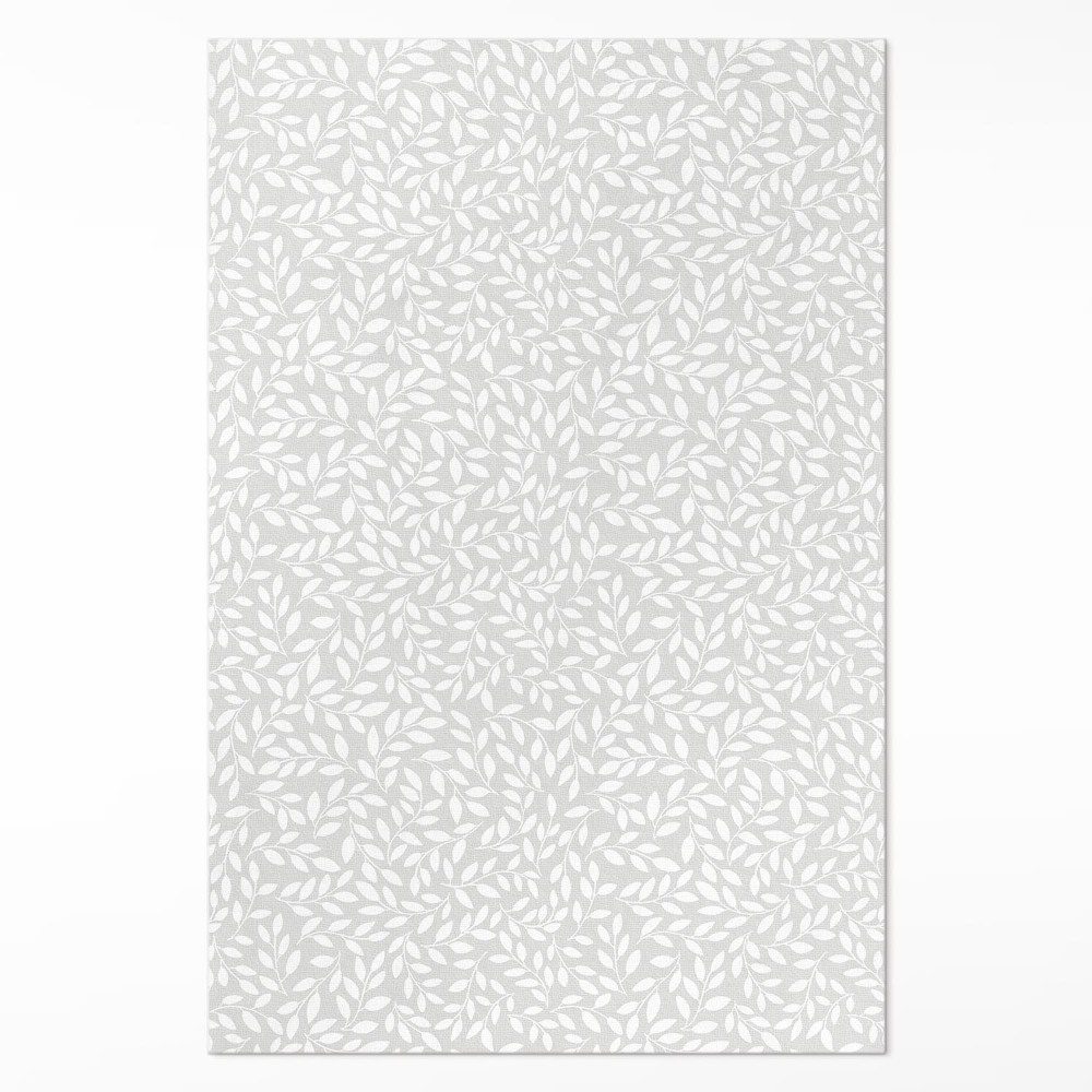 Vinylový koberec Drobné vetvičky štýl boho jemný