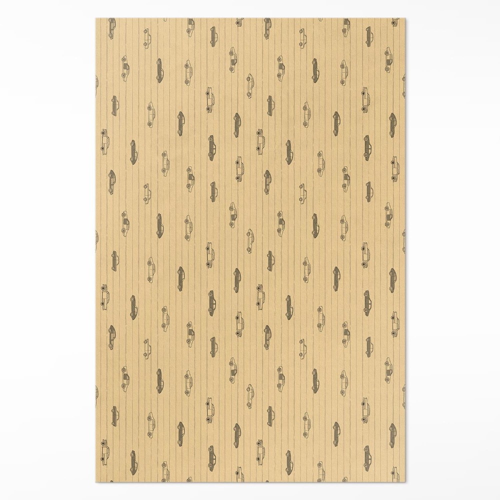 Vinylový koberec Staré retro vintage autá