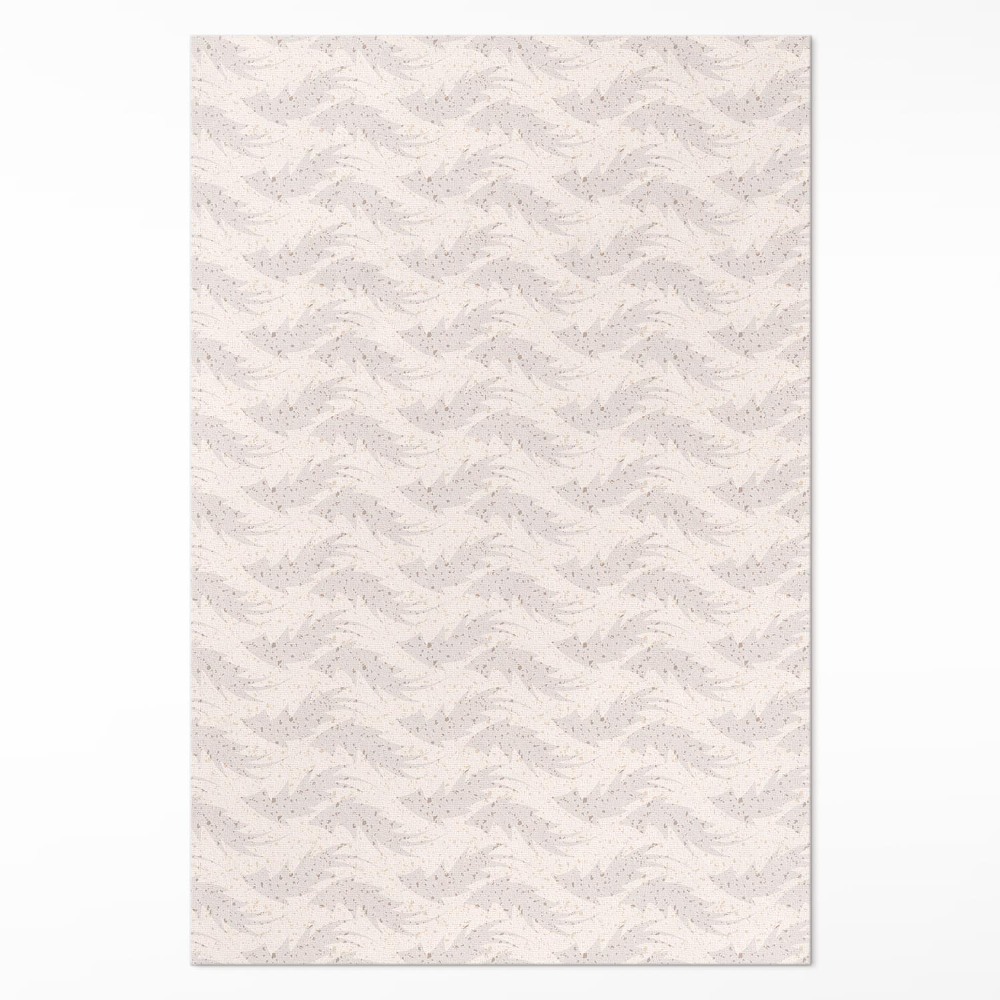 Vinylový koberec Jemné listy v tlmených farbách