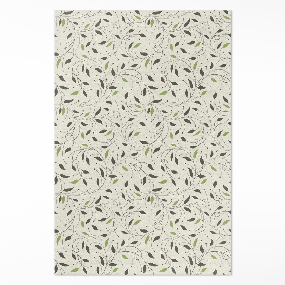 Vinylový koberec Drobný lístok jemné popínavé rastliny