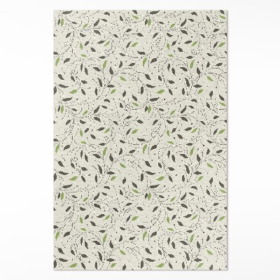 Vinylový koberec Drobný lístok jemné popínavé rastliny