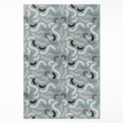 Vinylový koberec Abstraktné retro línie