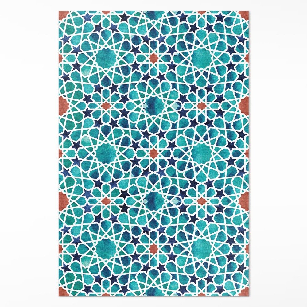 Vinylový koberec Krásna mozaika s hviezdičkami