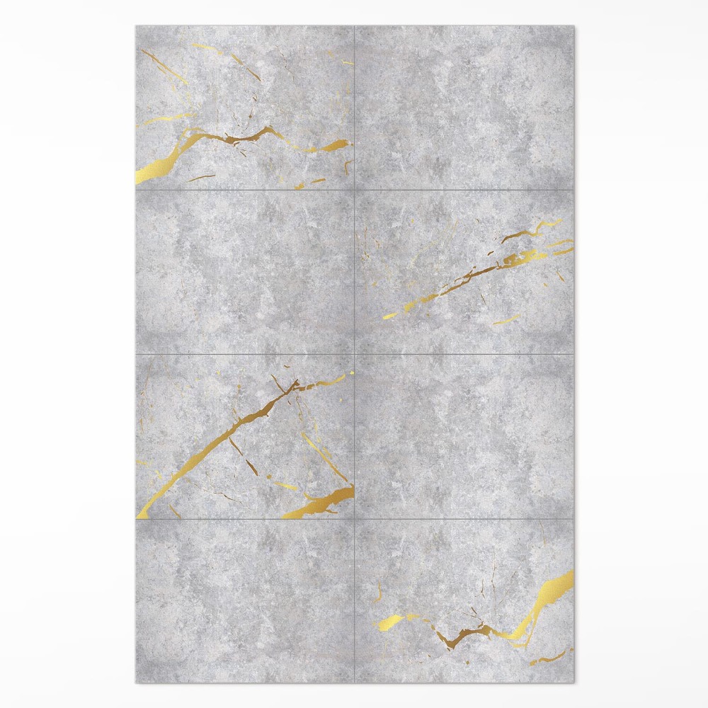 Vinylový koberec Betónové dosky kamenné dlaždice