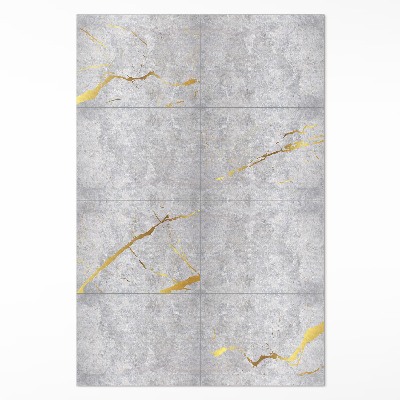 Vinylový koberec Betónové dosky kamenné dlaždice