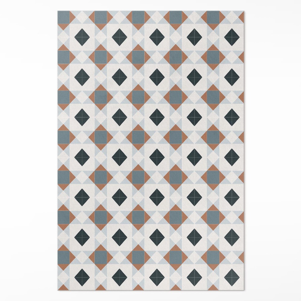 Vinylový koberec Geometrická mozaika krásne dlaždice