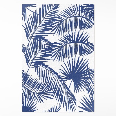 Vinylový koberec Tropické listy ilustrácia