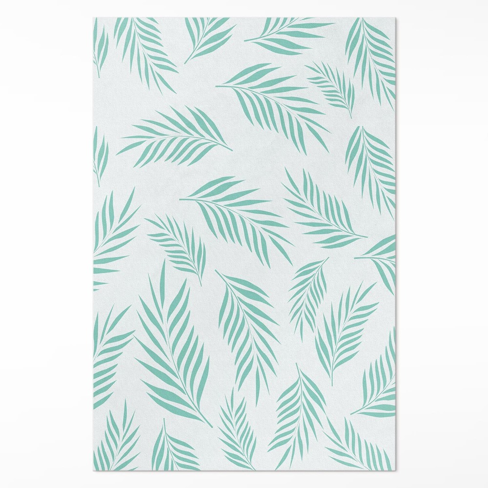 Vinylový koberec Vetvičky paliem tropické listy