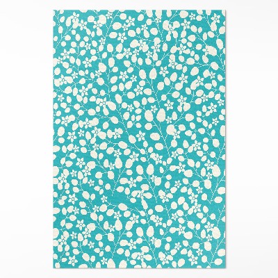 Vinylový koberec Kompozícia divokých kvetov a listov