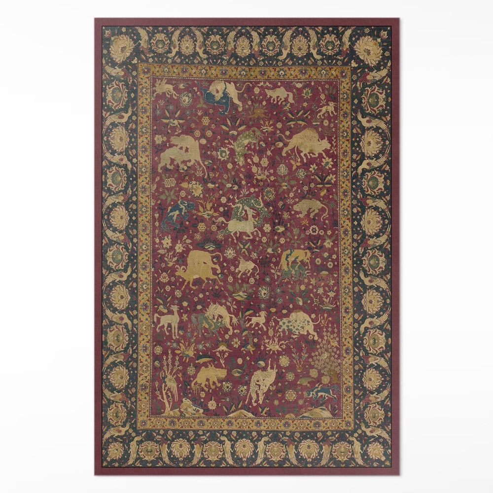 Vinylový koberec Dravce a obete